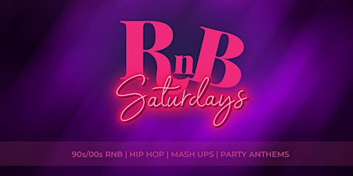 Imagem principal do evento R&B SATURDAYS  W/ DJ FRAGG