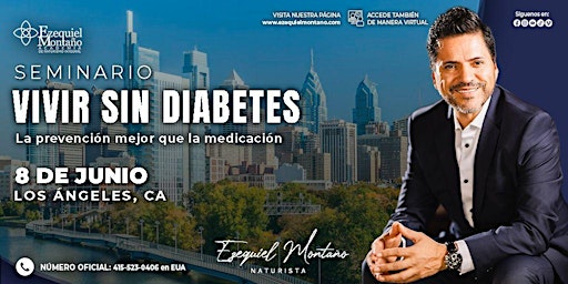 Imagem principal do evento Seminario Atrévete a Vivir Sin Diabetes, Los Ángeles