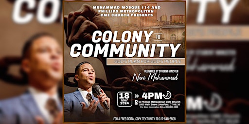 Hauptbild für Colony to Community: God’s Plan for God’s People