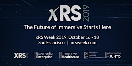 xRS Week 2019 | Virtual & Augmented Reality Strategy Conference & Expo primary image