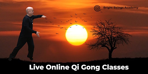 Primaire afbeelding van Live Online Qi Gong Classes At The Bright Beings Academy - Sunday 11 am