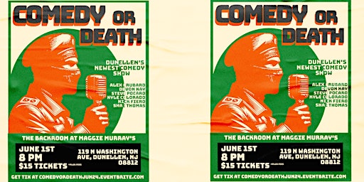Dunellen: Comedy Or Death Comes To Maggie Murray's! primary image