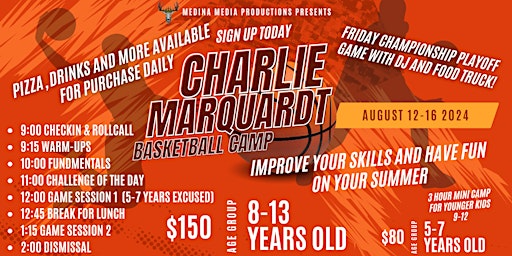 Hauptbild für Charlie Marquardt Basketball Camp