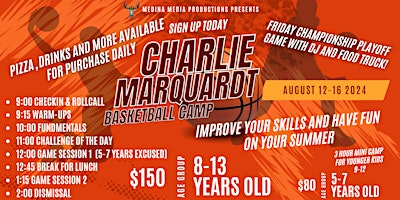 Charlie Marquardt Basketball Camp primary image