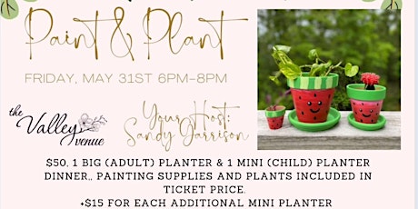 Paint & Plant with Sandy