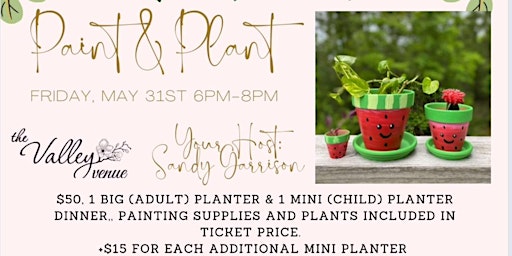 Paint & Plant with Sandy primary image