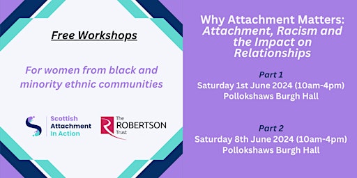 Imagem principal do evento Why Attachment Matters: Attachment, Racism and the Impact on Relationships