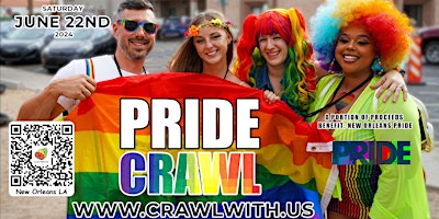 Primaire afbeelding van The Official Pride Bar Crawl - New Orleans - 7th Annual