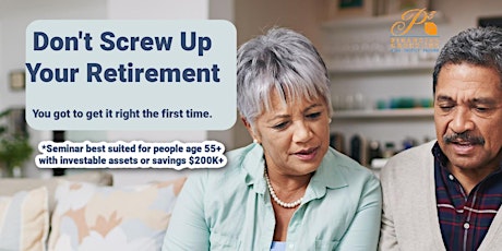 Don't Screw Up Your Retirement