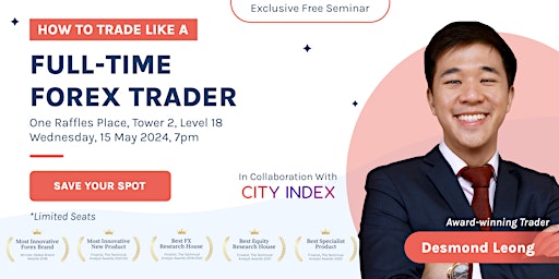 Imagem principal do evento How to Trade Like a Full-Time Forex Trader