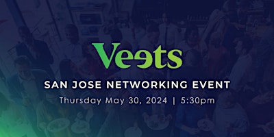 Imagem principal do evento .   Veets In-Person May Networking Event
