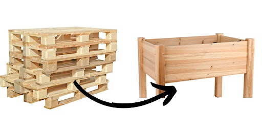 Immagine principale di Upcycled Pallets to Planters 