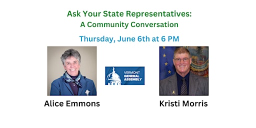 Imagem principal do evento Ask Your State Representatives: A Community Conversation