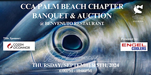 Hauptbild für The Cozen O'Connor 2024 CCA Palm Beach Banquet presented by Engel Coolers!