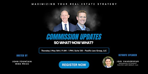 Immagine principale di Commission Updates:  So What? Now What? 