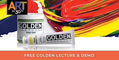 Primaire afbeelding van FREE Golden Acrylics Lecture & Demo