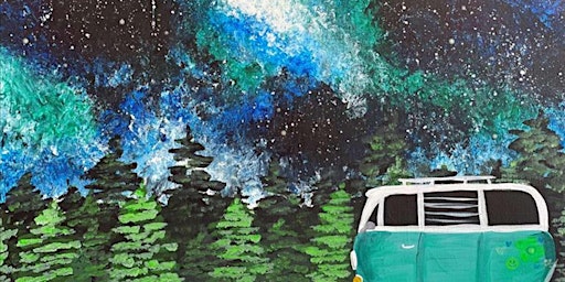 Driving By Evergreens - Paint and Sip by Classpop!™ primary image