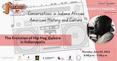Conversations In Indiana African American History & Culture  6/20/2024 primary image