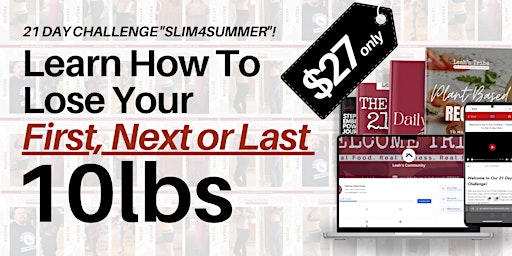 Learn How To Lose Your First, Next or Last 10lbs primary image
