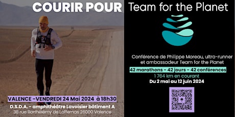 Courir pour Team For The Planet - Valence