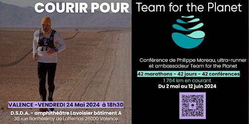 Image principale de Courir pour Team For The Planet - Valence