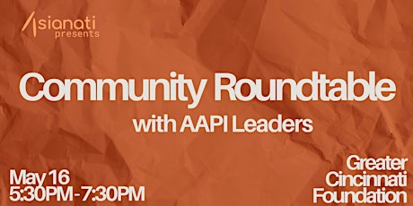 Community Roundtable with AAPI Leaders