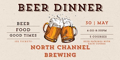 Michigan Spring and Stream Beer Dinner primary image