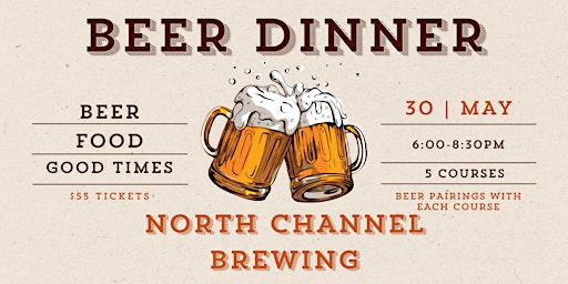 Michigan Spring and Stream Beer Dinner