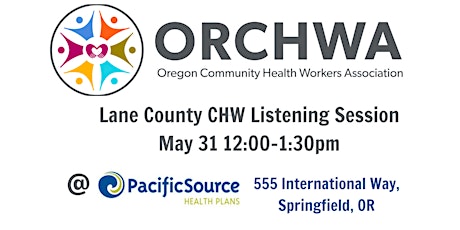 Lane County CHW Listening Session