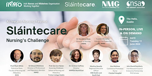 Sláintecare: Nursing's Challenge  - All-Ireland Nursing Festival 2024 primary image