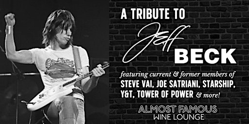 Imagem principal do evento A Tribute to Jeff Beck
