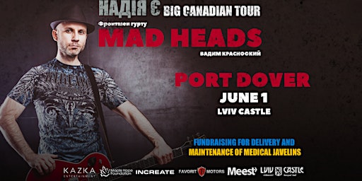 Immagine principale di Вадим Красноокий (MAD HEADS) | Port Dover -  Jun 1 | BIG CANADIAN TOUR 