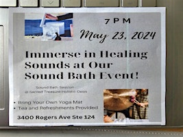 Imagem principal do evento HEALING SOUNDS BATH