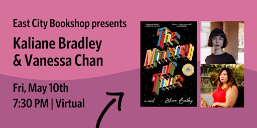 Primaire afbeelding van Virtual Event: Kaliane Bradley, The Ministry of Time, with Vanessa Chan