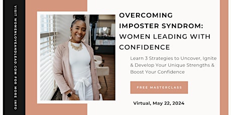 Overcome Imposter Syndrome: Women Leading with Confidence Masterclass