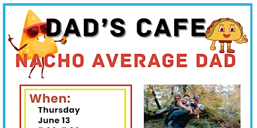 Imagem principal do evento Face to Face Dad's Cafe- Ennis
