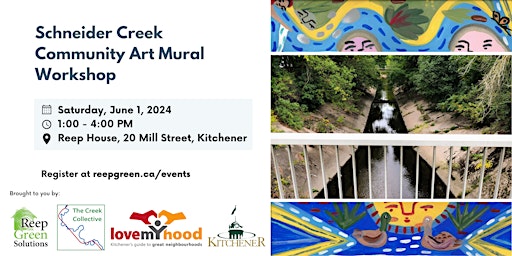 Image principale de Schneider Creek Community Art Mural Workshop