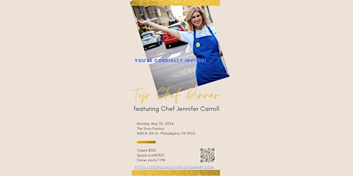 Imagem principal do evento Top Chef Dinner Featuring Chef Jennifer Carroll