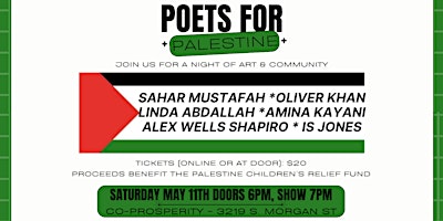 Hauptbild für Poets for Palestine