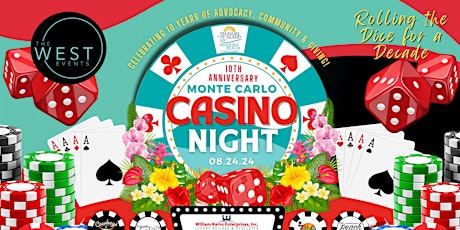 10th Anniversary Monte Carlo Casino Night
