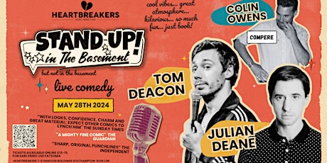 Stand Up in the Basement Comedy - Tom Deacon | Julian Deane