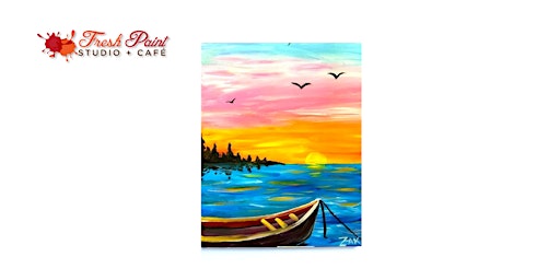 Imagem principal do evento In-Studio Paint Night - Summer Cottage Dreams Acrylic Painting