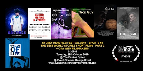 Sydney Indie Film Festival 2019 – World Stories Short Films Part 2! primary image