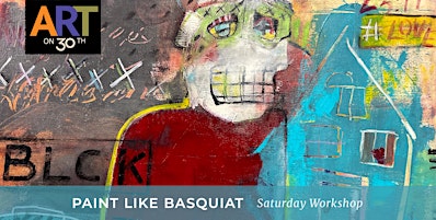 Imagem principal do evento Paint Like Basquiat workshop with Shirin Nikoukari