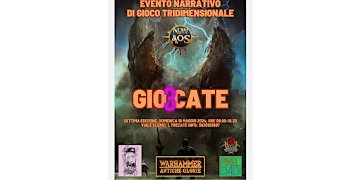 Imagen principal de GIO3CATE: EVENTO NARRATIVO DI GIOCO TRIDIMENSIONALE