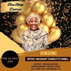 Blue Ridge District honors District Missionary Evangelette Pannell