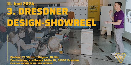 Hauptbild für 3. Dresdner Design-Showreel