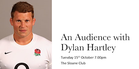 An Audience with Dylan Hartley, Tuesday 15th October 2019 primary image