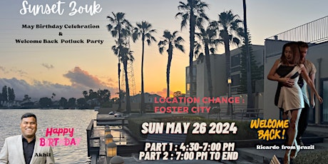 Sunset Zouk May Special Edition in Foster City