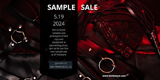 Imagem principal do evento Kinkstore Sample Sale